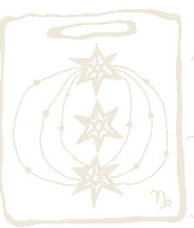 Boceto de la cara A de la pieza de Capricornio
